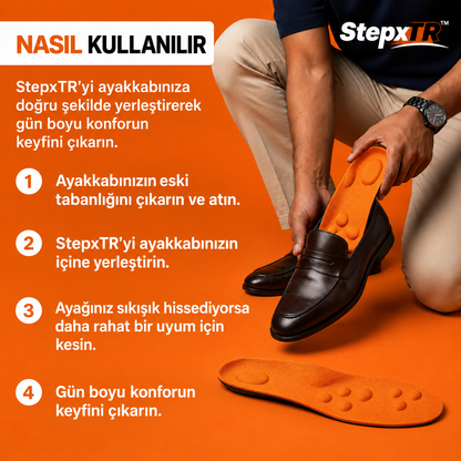 StepxTR™ Ortopedik Tabanlık