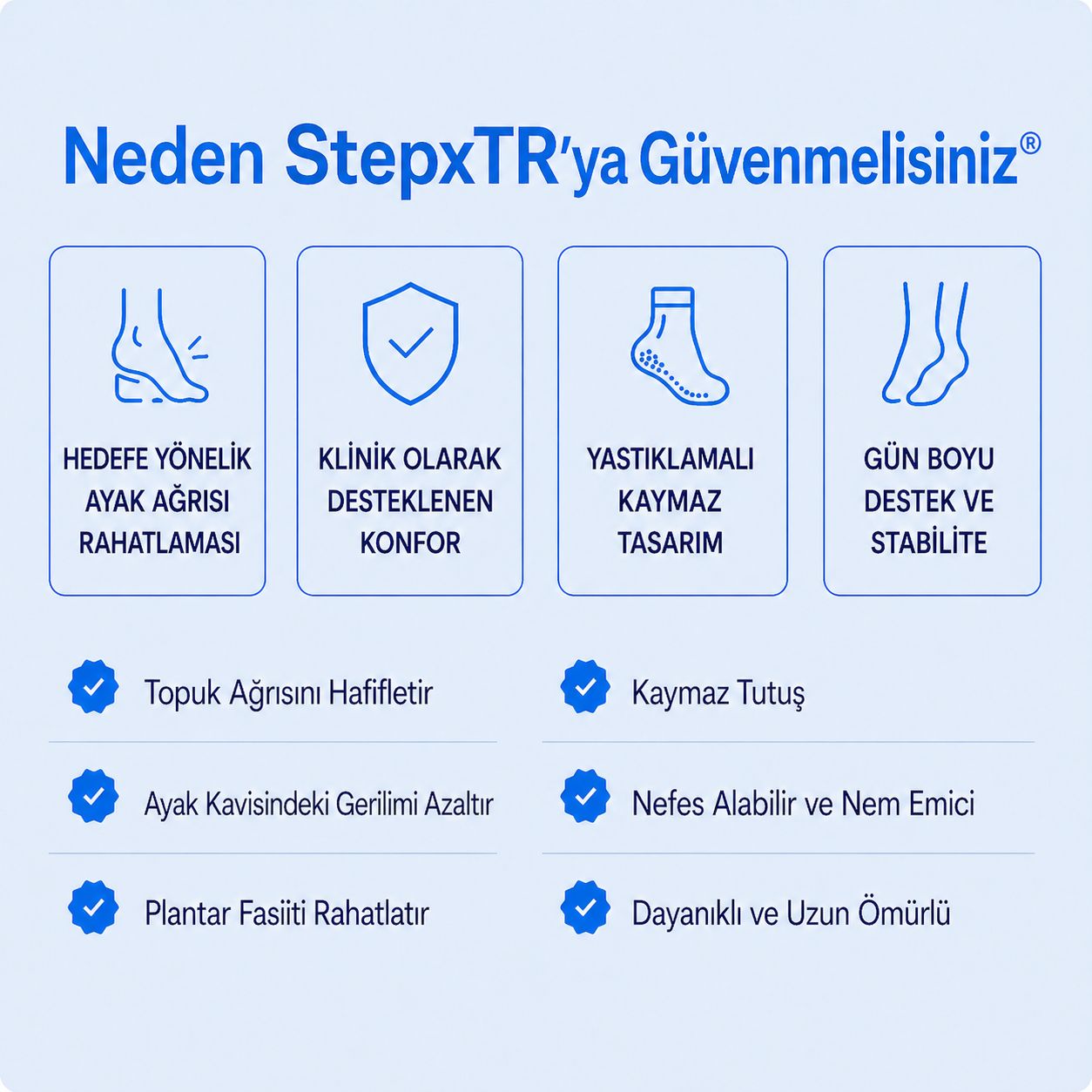 StepxTR™ Rahatlatıcı Çorap